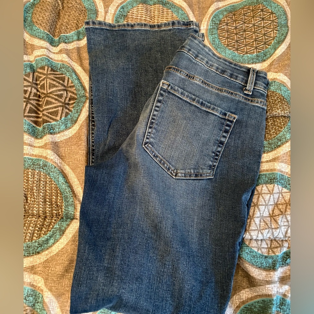 Maurices Indigo Flare Wide-Leg Jeans
